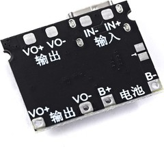 18650 Lithium Li-ion 3.7V 4.2V Battery Charger Board DC-DC Step Up Boost Modu…