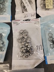Molar Bands. Dental, Stainless, Various Sizes- 300+ Count (Z9)