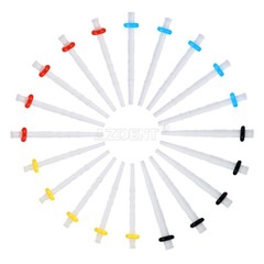 AAA Dental Fiber Posts Resin High-intensity Screw Thread Glass +4 Drills
