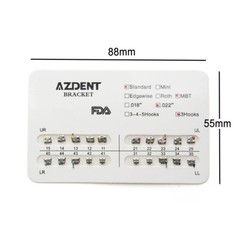 Dental Orthodontic Bracket Brace Mini Standard Edgewise Roth MBT/Orthodontic Wax