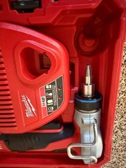 Milwaukee 2474-22 Cordless PEX Expansion Tool Kit M12 Plumbing Pipe 5.0 battery