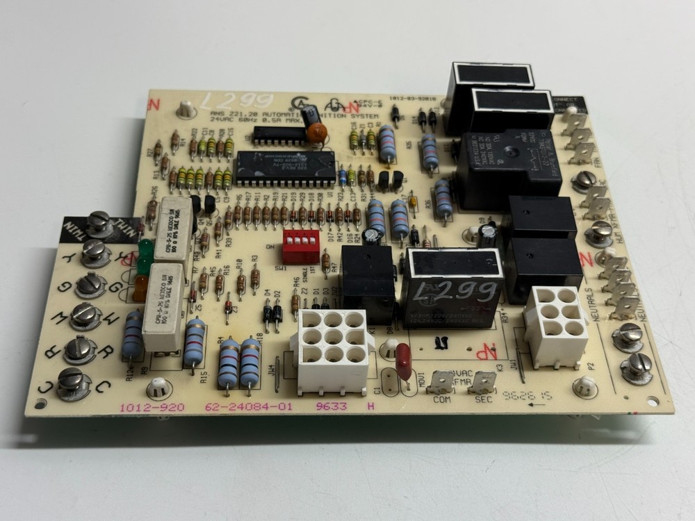 Rheem Ruud 62-24084-01 Furnace Control Circuit Board 1012-920 1012-83-9201B