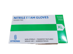 Blue Nitrile Exam Gloves Powder Free – Small/Medium/Large/XL 100/box