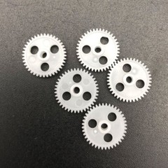 2Pcs 0.3M Plastic Gear 0.3 Modulus 40 Teeth Bore Aperture 1.9MM 2MM 2A 40T 3.6MM