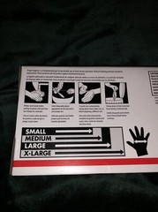 Sysco Classic Vinyl Foodservice Grade, Powder-Free Gloves Medium 100 ct. Clear