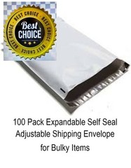 #9 (24″x24″) Self-Seal Unlined White Poly Mailers Courier Mailing Envelopes
