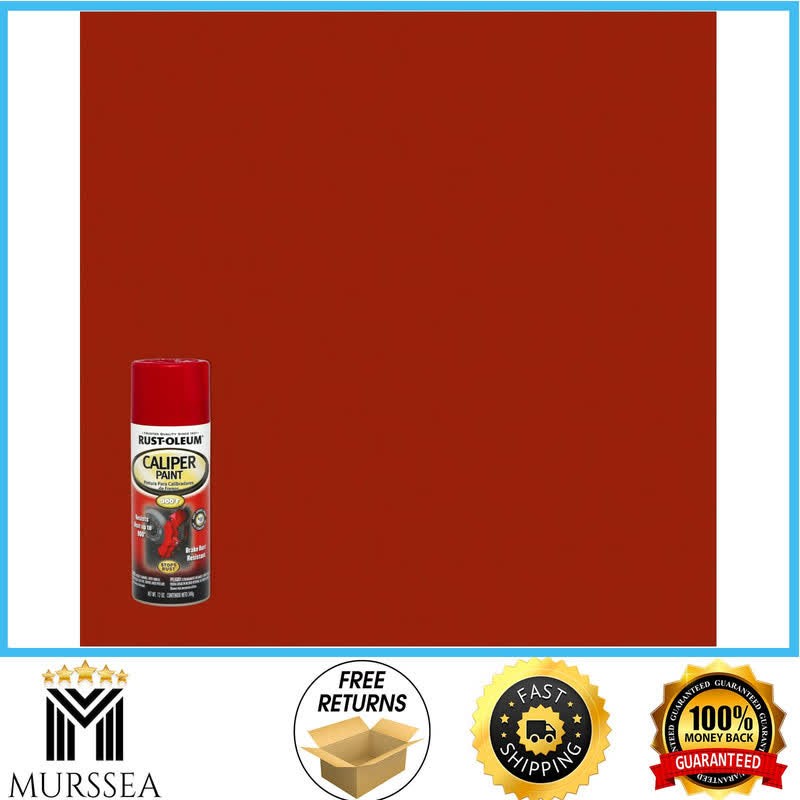 Rust-Oleum 251591 Caliper Paint Spray Red 12 oz Automotive Brake High Heat