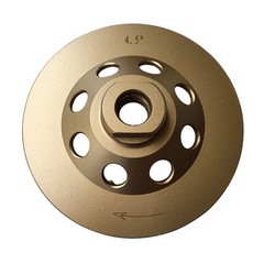 4.5″ Concrete Grinding Cup Wheels 9 Diamond Abrasive Seg 5/8″-11 Arbor