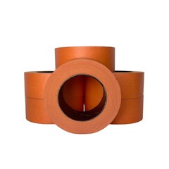 24 Rolls 2″ X 60 Yrds Orange Automotive Painters Masking Tape MADE IN USA