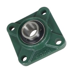 10 Pack UCF205-16 Pillow Block Flange Bearing 1″ Bore 4 Bolt Solid Base