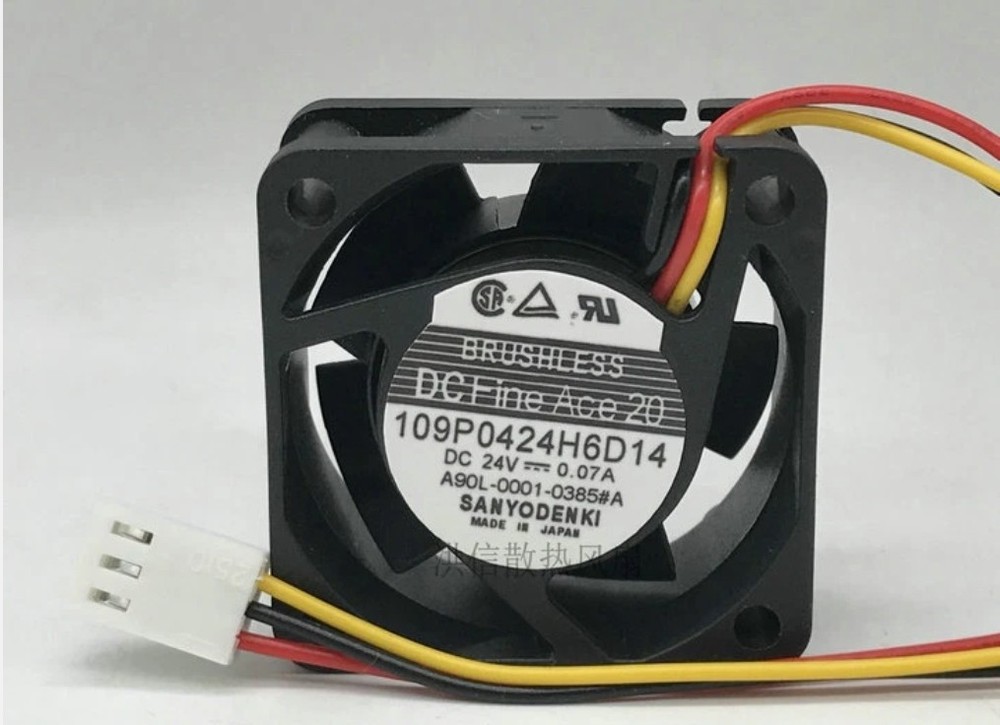 Sanyo SanAce20 109P0424H6D14 DC24V 0.07A 4020 40mm inverter fan