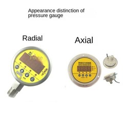 Digital display electric contact pressure gauge stainless steel water pressure