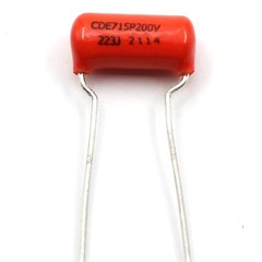 Capacitors .022uf / 200v, 715P Series, Tone Capacitor for Electric Guitar & B…