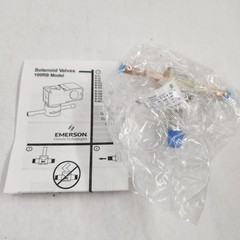 Emerson 047503 100RB 2S2 Refrigerant Solenoid Valve Less Coil 1/4” ODF Extend