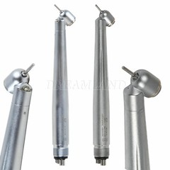 Dental 45 Degree Surgical High Speed Handpiece Push Button LED E-generator 4Hole