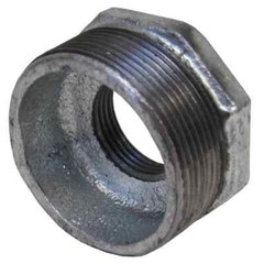 Galvanized Reducing Bushing 4″ x 3″ NPT Thread Pipe Fitting Rust Resistant