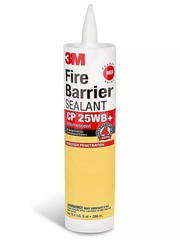 Fire Barrier Sealant CP 25WB+, Red Color, 12. Pack, 10.1 fl oz Cartridge
