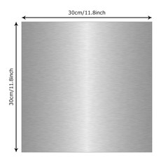 3-Pack 6061-T6 Aluminum Sheet Plate 12″ x 12″ x 1/16″ Flat Plain Metal Panel
