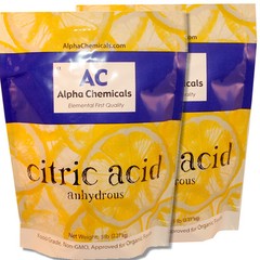 10 Pounds – Non-GMO Project Verified Citric Acid – Organic – 100% Pure