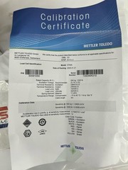Mettler Toledo 61043217 Weigh Module SWB505 SS 550KG/1.25K, w/ Calibration Cert.