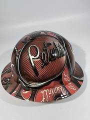New Full Brim Hard Hat Custom Hydro Dipped PETERBILT