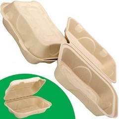 Avant Grub, Durable Leak-Proof Food Box Sturdy Plant Based Gluten Free, (50 Pack