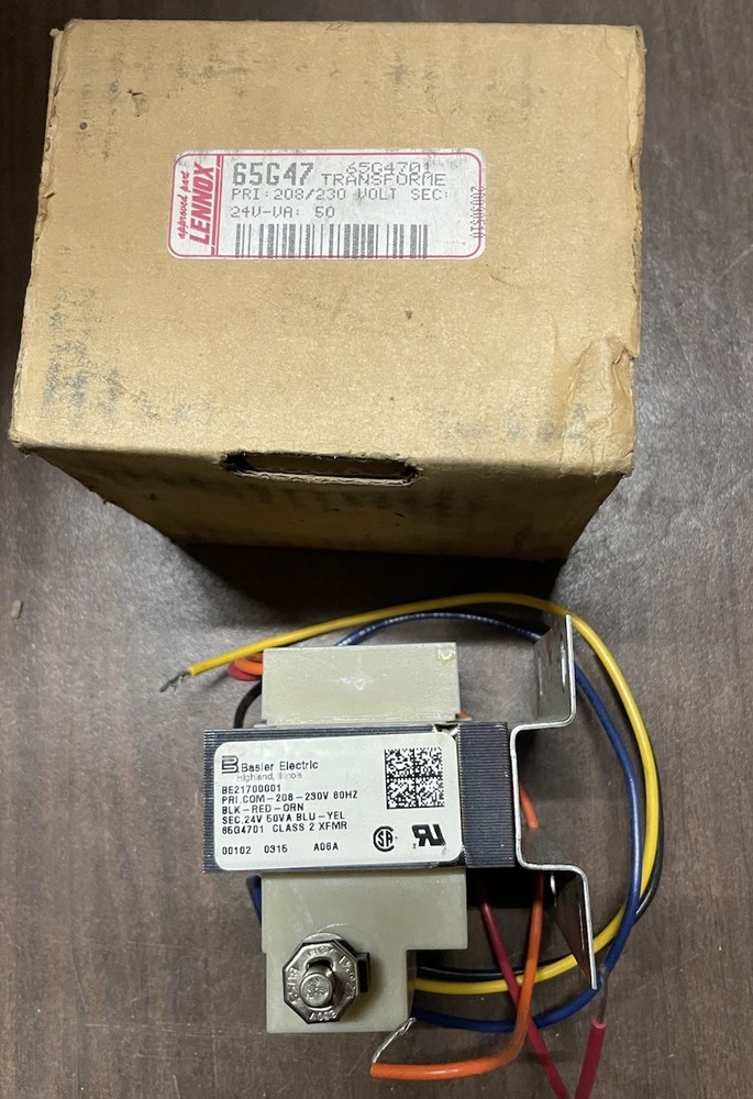 Lennox 65G47 Transformer