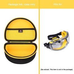 Safety Glasses Case for Dewalt DPG82/DPG82-11/DPG82-11C/DPG82-11D/DPG82-21/DP…