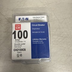 Eaton CH2100CS Thermal Magnetic Circuit Breaker #0776 – USED