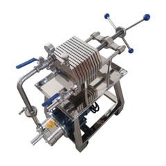 220V FT-150 Stainless Steel Filter Press Filter Slag Machine Plate and Frame