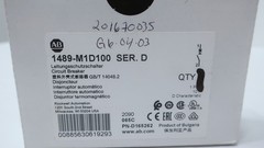 Allen Bradley 1489-M1D100 Miniature Circuit Breaker 10a 277v-ac 1p