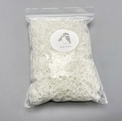 5000pcs Dental Orthodontic Elastics Rubber Bands Traction Ligature Tie Clear