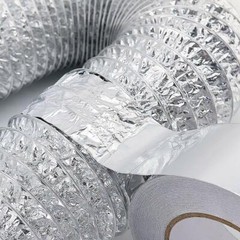 2PACKS Aluminum Foil Tape 1.2in x 33FT Heat Resistant Tape Insulation Ductwork