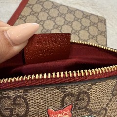 Gucci GG Supreme Monogram Notebook with Illustrated Cat & Pencil Case!