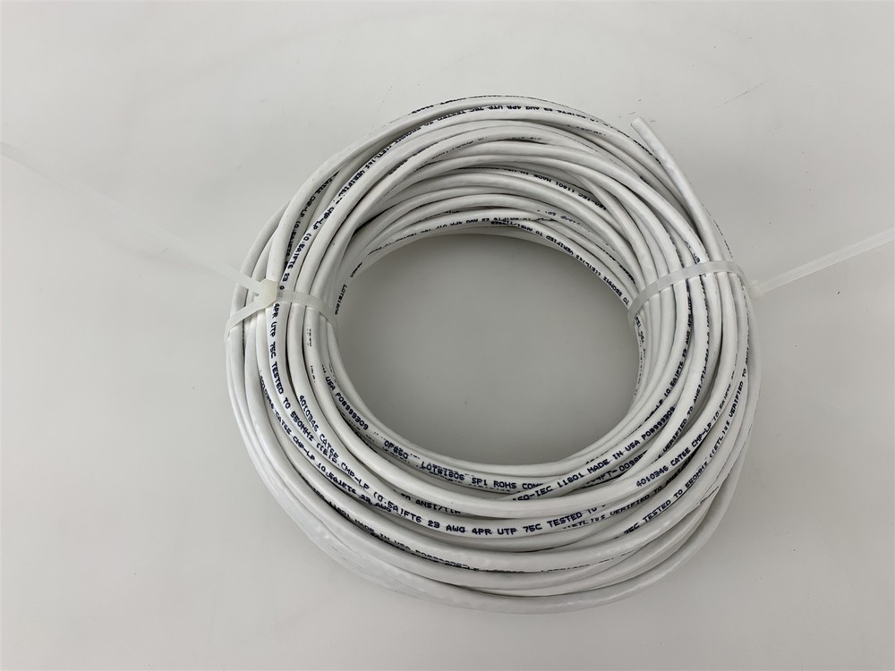 Windy City Wire 23-4P Uns Sol CMP C6 Wht Jkt TRA 556600-TRA – 100ft