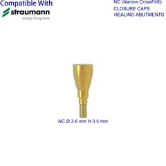Dental Mini Healing Abutment Healing Closure Cap Fit for Straumann ITI