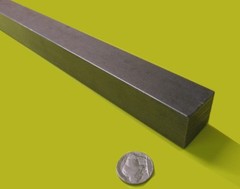 Square 4140/4142 Alloy Steel Annealed Bars, 1.0″ x 1.0″ Wide x 36″ Length