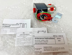 LOT of 6 NEW ASCO EF8320G202 3-WAY NC 1/4″ EXPLOSION PROOF SOLENOID VALVE 24VDC