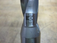 Kennametal KSEM0781R10SS100 0.7813″ 25/32″ coolant 10XD drill body indexable tip