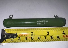 50,000 Ohm 40 Watt Ceramic Wirewound resistor 5% ￼ Tolerance By Mallory 4HJ50000