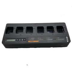 Motorola PMPN4283A Impres 2 6-Bay Charger W/ Display Module No AC Adapter