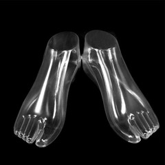 1 Pair Model Feet Mannequin Female Feet Great For Shoes, Jewelry, Ankle Display