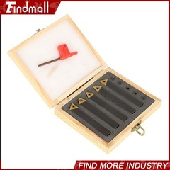 Findmall 5Pcs 1/2″ Indexable Carbide Insert Turning Tooling Bit Holder For Lathe