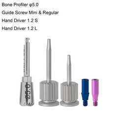 Hiossen Implant Bone-Level Surgical Tool 1.2 Wrench Driver Profiler Guide Screw