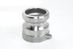 New Camlock Male Adapter x 2″ Female NPT 316 Stainless Steel Type A 200A Fitting