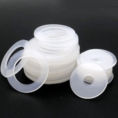 PE Nylon Transparent Flat Washer Soft Plastic Insulation Gasket M2M3M4M5M6M8-M22