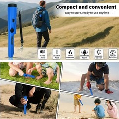 Metal Detector HandHeld Pro Pinpointer Pointer Probe Waterproof Sensitive Tester