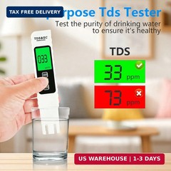 4 in 1 TDS Meter Digital Water Tester – Accurate and Reliable EC &…