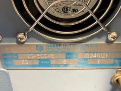 QTY 2 Crest Ultrasonics Genesis 25 KHz Tru-Sweep Ultrasonic Generator 2G-500-6