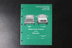 International Harvester Sales Engineering Bulletin 622 S-Series vs Mercedes 1979